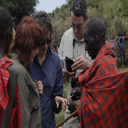 African Bartering with beads